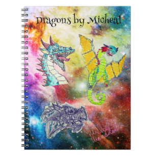 Dragons by Micheal Notebook