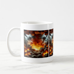 Dragon's Cave Art Mug