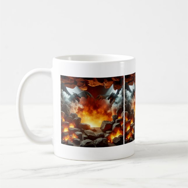 Dragon's Cave Art Mug (Left)