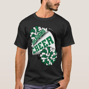 Dragons Cheer Ck To School Cheerleading Spirit G T-Shirt