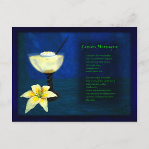 Dragons Cocktail Bar: Lemon Meringue Postcard