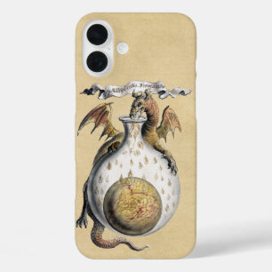 Dragon's Crucible Antique Paper iPhone 16 Plus Case
