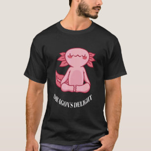 Dragon's Delight Cute Funny Yoga Dragon Designs Pr T-Shirt