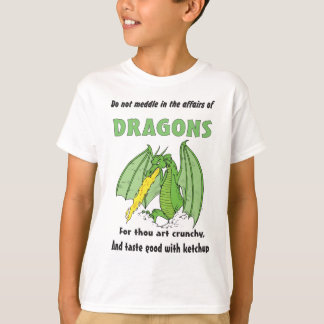 Dragons Do Not Meddle in Their Affairs T-Shirt