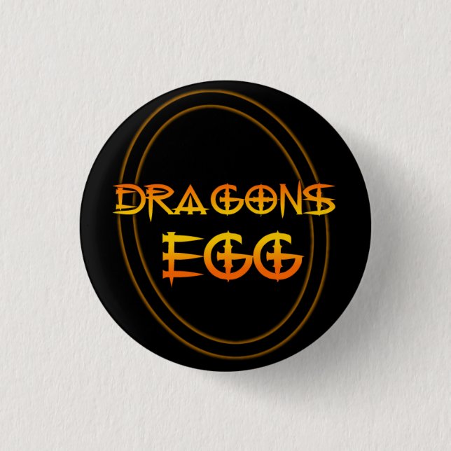 Dragon's Egg 3 Cm Round Badge (Front)