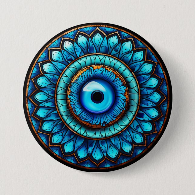 Dragon's Eye 7.5 Cm Round Badge (Front)