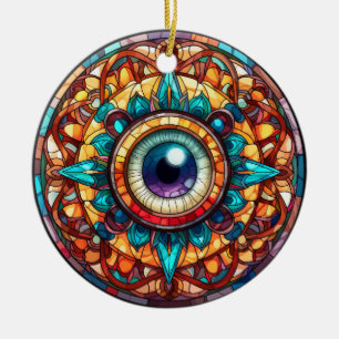 Dragon's Eye Ceramic Ornament