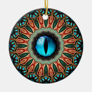 Dragon's Eye Ceramic Ornament