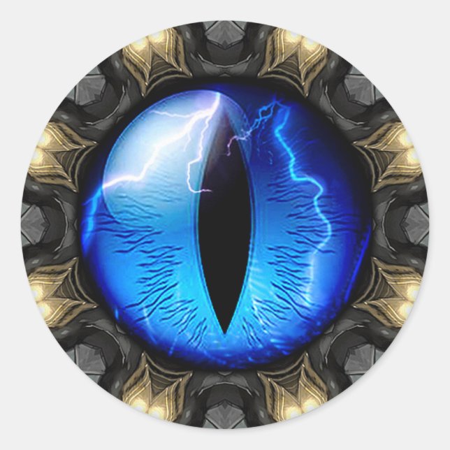 Dragon's Eye Classic Round Sticker (Front)