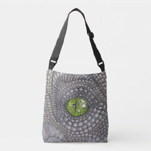 Dragon's Eye drawn with black felt tip pens Crossbody Bag