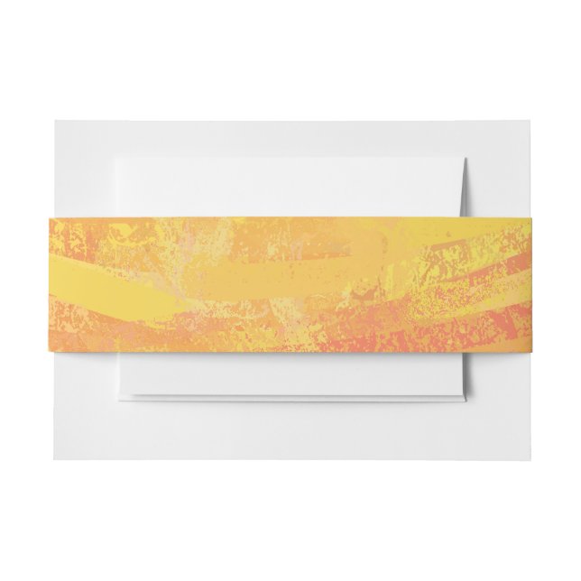 Dragons Eye Invitation Belly Band (Front Example)