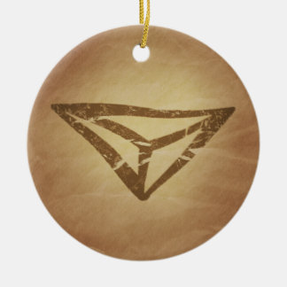 Dragon's Eye Protection Germanic Ceramic Ornament