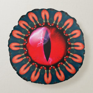 Dragon's Eye Round Cushion