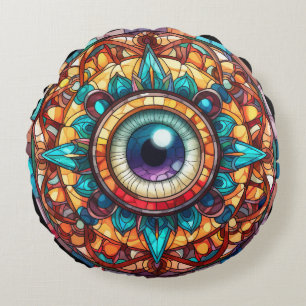 Dragon's Eye Round Cushion