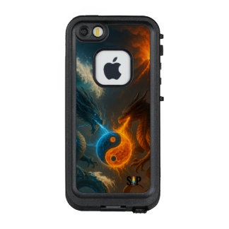 Dragons - Fire and Water in Eternal Duel LifeProof FRÄ’ iPhone SE/5/5s Case