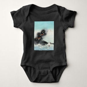 Dragon's Fury Sea Battle for Mount Fuji, Japan Baby Bodysuit