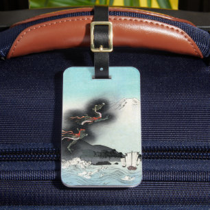 Dragon's Fury Sea Battle for Mount Fuji, Japan Luggage Tag
