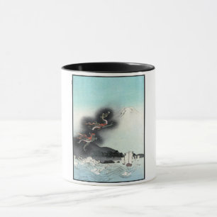Dragon's Fury Sea Battle for Mount Fuji, Japan Mug