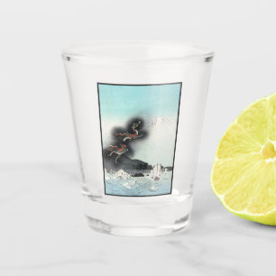 Dragon's Fury Sea Battle for Mount Fuji, Japan Shot Glass
