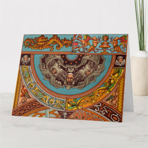 Dragons & Gargoyles Big Greeting Card