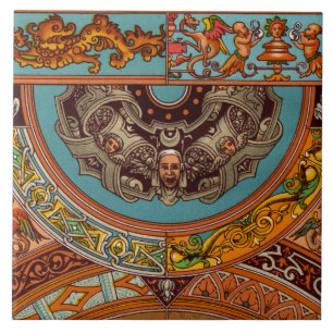 Dragons & Gargoyles Decorative Tile