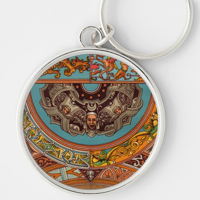 Dragons & Gargoyles Keychain (Front)