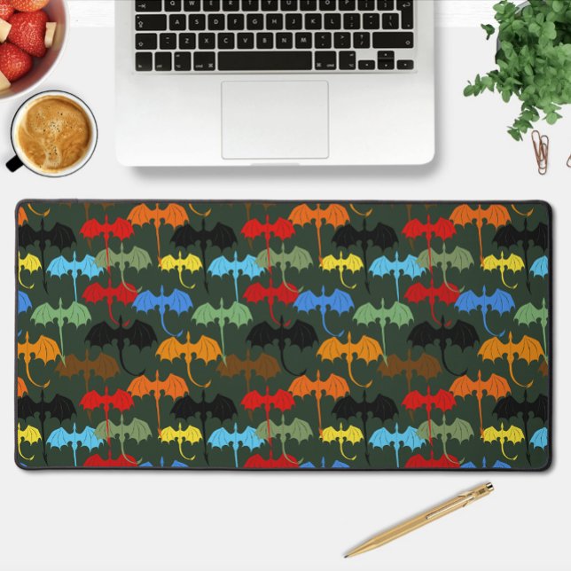 Dragons Green Flight Fantasy Desk Mat (Creator Uploaded)