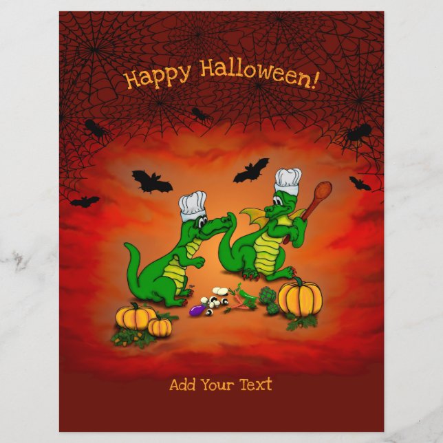Dragons - Happy Halloween ! Today I will cook (Front)