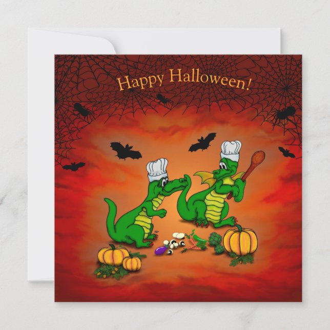 Dragons - Happy Halloween ! Today I will cook (Front)