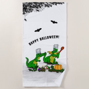 Dragons - Happy Halloween ! Today I will cook Beach Towel