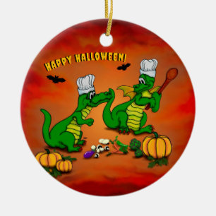 Dragons - Happy Halloween ! Today I will cook Ceramic Ornament
