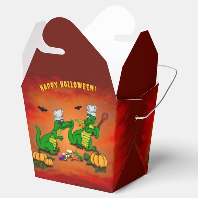 Dragons - Happy Halloween ! Today I will cook Favour Box (Opened)