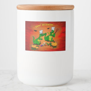 Dragons - Happy Halloween ! Today I will cook Food Label