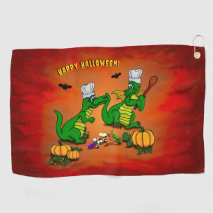 Dragons - Happy Halloween ! Today I will cook Golf Towel