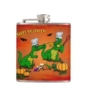 Dragons - Happy Halloween ! Today I will cook Hip Flask