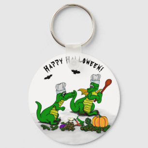 Dragons - Happy Halloween ! Today I will cook Key Ring