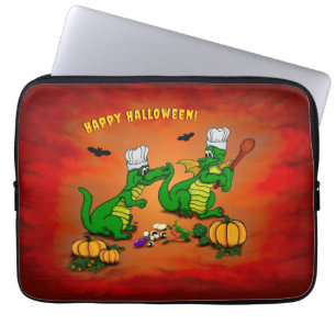 Dragons - Happy Halloween ! Today I will cook Laptop Sleeve