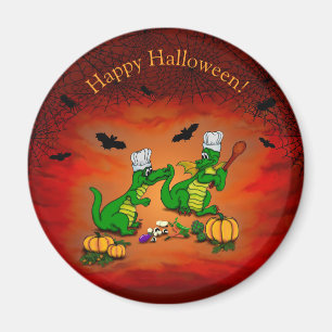 Dragons - Happy Halloween ! Today I will cook Magnet
