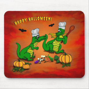 Dragons - Happy Halloween ! Today I will cook Mouse Pad