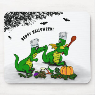 Dragons - Happy Halloween ! Today I will cook Mouse Pad