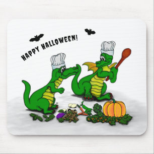 Dragons - Happy Halloween ! Today I will cook Mouse Pad