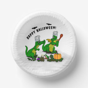 Dragons - Happy Halloween ! Today I will cook Paper Plate
