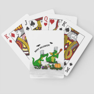 Dragons - Happy Halloween ! Today I will cook Playing Cards