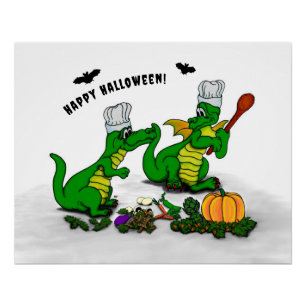 Dragons - Happy Halloween ! Today I will cook Poster