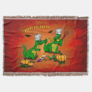 Dragons - Happy Halloween ! Today I will cook Throw Blanket