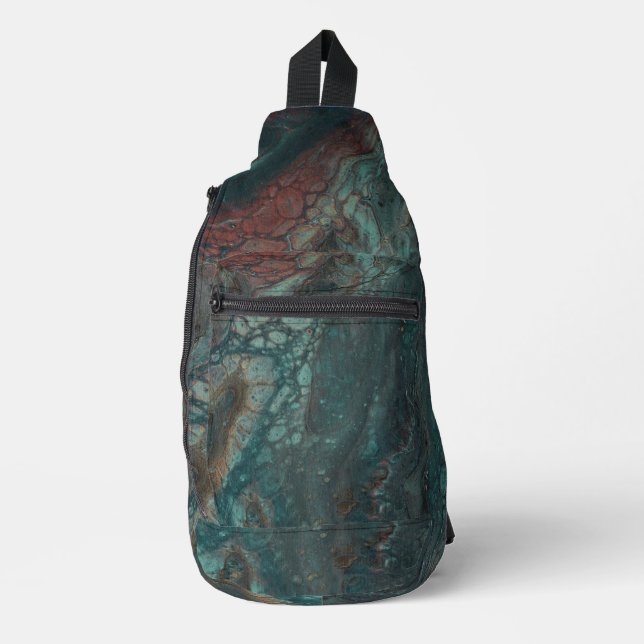 Dragon's Hide Sling Bag (Front)