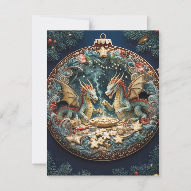 Dragons' Holiday Baking Magic Card (Front)