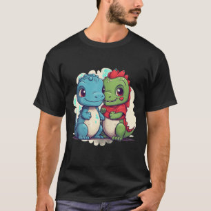 dragons hug Cuddle Idea Creative Inspiration Graph T-Shirt