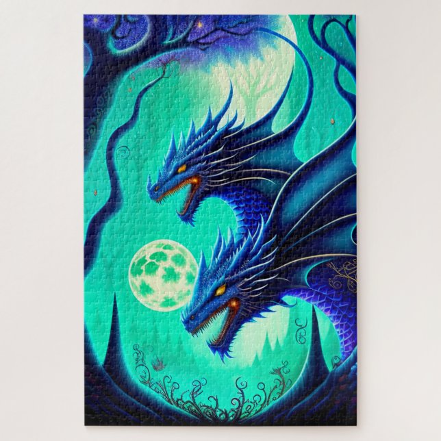 Dragons Jigsaw Puzzle (Vertical)