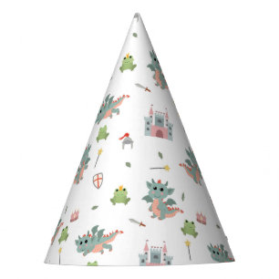 Dragons Knights Fairytale Medieval Castle Party Hat